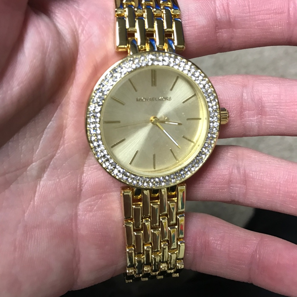 MK Darci yellow gold watch